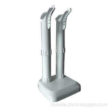 Automatic electric shoe boot dryer, deodorization and anti-bacteria function, adjustable wall mount
